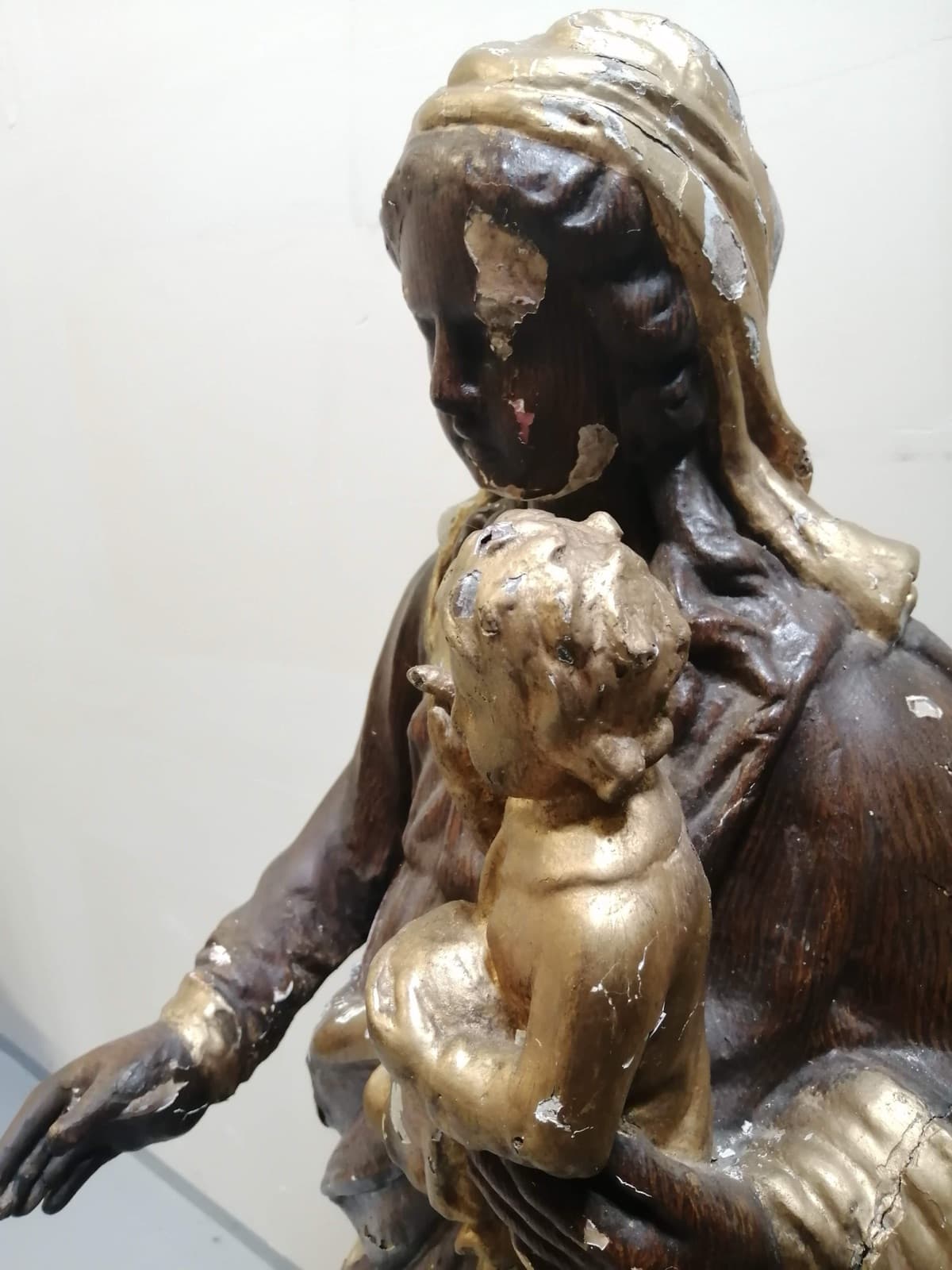 Sculpture restaurée par Émilie Merveilleux — 27
