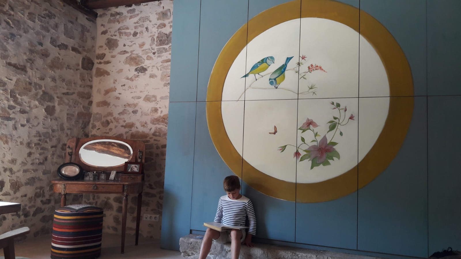 Décor peint par Émilie Merveilleux — 1